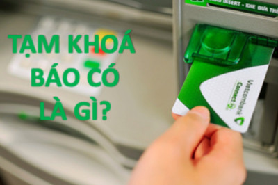 Tạm khoá báo có vào tài khoản là gì?