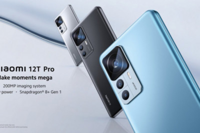 Trình làng Xiaomi 12T Pro: Siêu phẩm camera 200MP