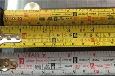 Thước lỗ ban là gì? Cách tra cứu thước lỗ ban chuẩn nhất trong Xây dựng, Nội thất