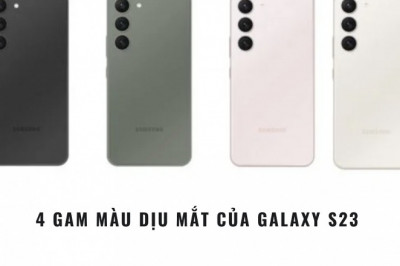 Lộ hình ảnh báo chí của Galaxy S23 Series