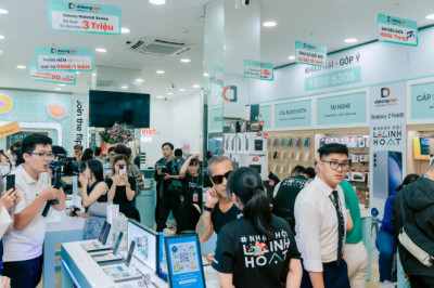 Hàng trăm máy Galaxy Z Fold5, Z Flip5 đến tay người dùng tại Di Động Việt